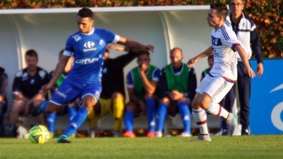 Clément Grenier avec la réserve de l’OL contre Grenoble !